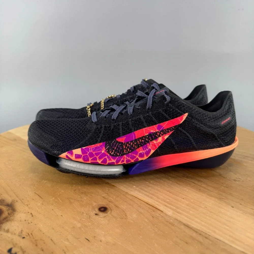 Nike Air Zoom Victory 2 'Glam' Mens Size 8.5 Track Spikes Light Carbon NEW